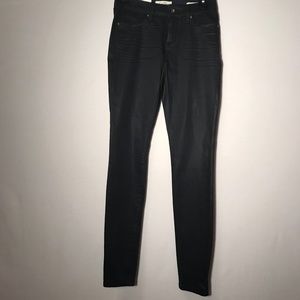 Jessica Simpson Kiss me Skinny Shiny black Jeans